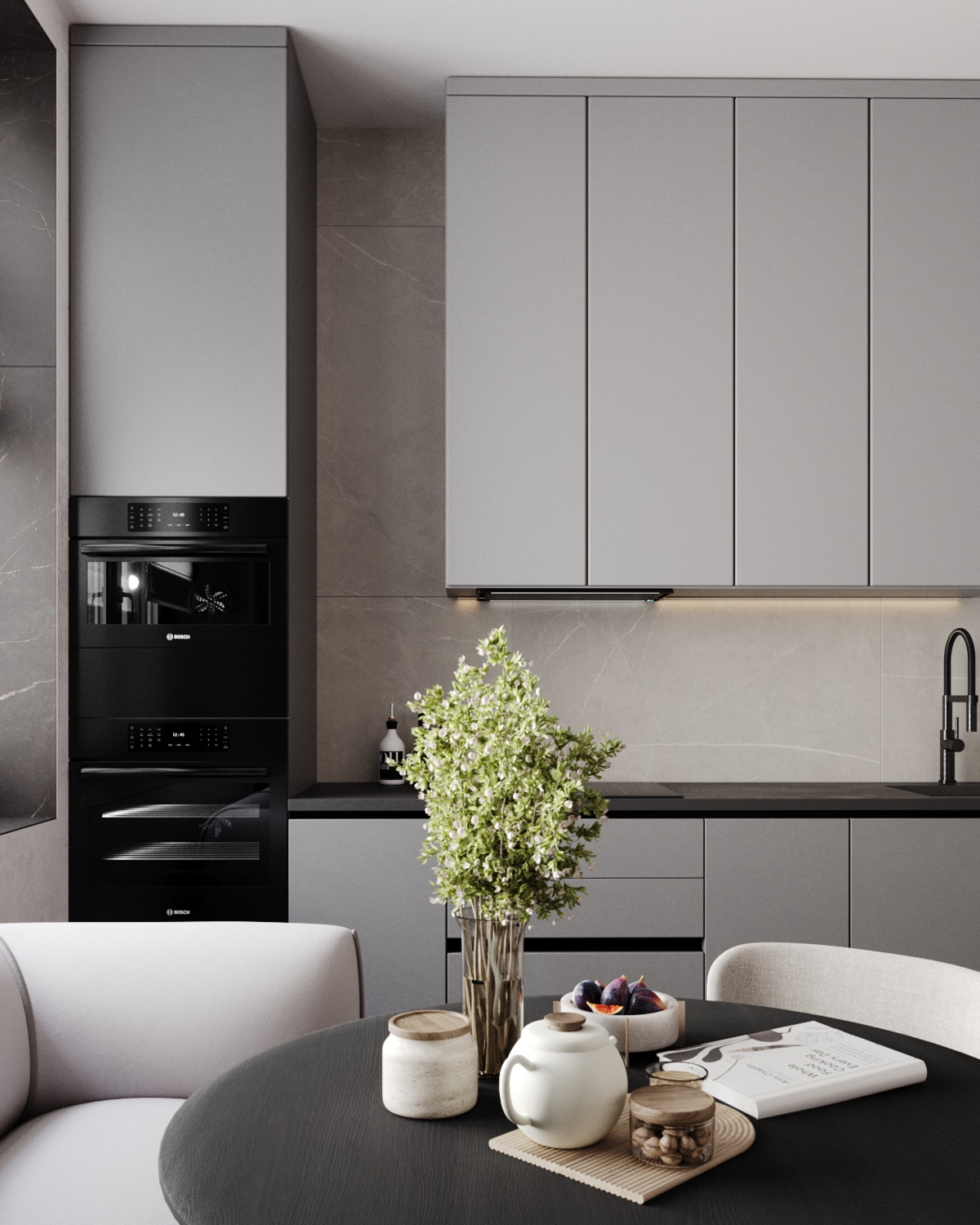 Дизайн интерьера квартиры бизнес-класса 70,7 м² в Москве — фото 5